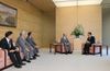 Photograph of the Prime Minister receiving a courtesy call from the League of Residents of Chishima and Habomai Islands 2