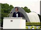 Prime Minister Attends Hiroshima Memorial Service for the Dead and Peace Memorial Service
