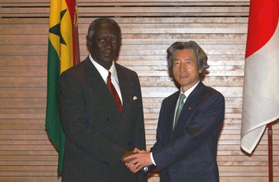 Prime Minister Meets with the President of the Republic of Ghana