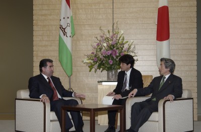 Prime Minister Meets with President of Tajikistan