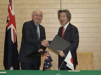 Japan-Australia Summit Meeting 
