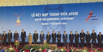 The First Day of the Asia-Europe Meeting (ASEM) 