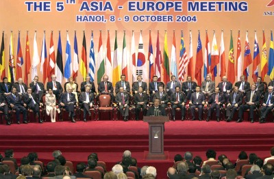 The Second Day of the Asia-Europe Meeting (ASEM)  
