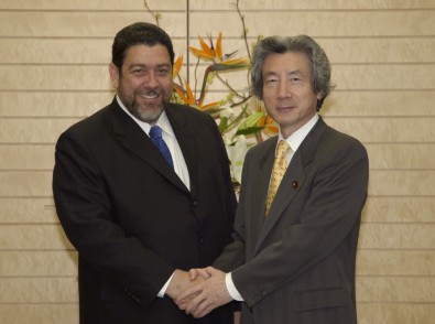 Japan-Saint Vincent and the Grenadines Summit Meeting