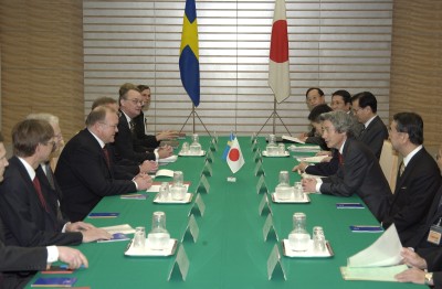 Japan-Kingdom of Sweden Summit Meeting 