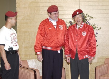 Prime Minister Meets with the Founder of the Guardian Angels 