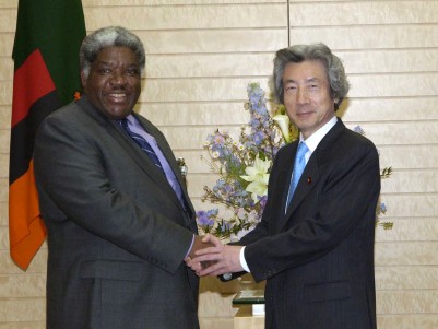 Japan-Zambia Summit Meeting 