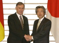 Prime Minister Koizumi Meets with President Koehler of the Federal Republic of Germany
