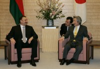 Photograph of the Japan-Azerbaijan Summit Meeting