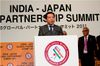 Photograph of the Prime Minister delivering an address at the India-Japan Global Partnership Summit 2011 1 (c) India Center Foundation