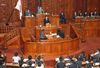 Photograph of the Prime Minister delivering an address during the plenary session of the House of Representatives 2