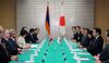Photograph of the Japan-Armenia Summit Meeting
