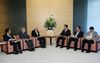 Photograph of Prime Minister Noda meeting with the Chairman of the Japan Chamber of Commerce and Industry, Mr. Tadashi Okamura 3
