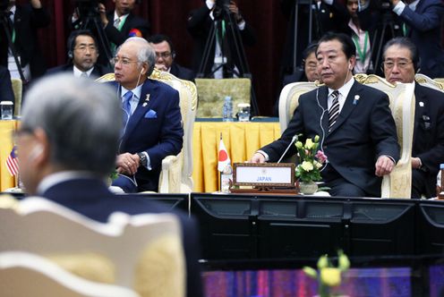 Photograph of the Prime Minister attending the ASEAN Global Dialogue